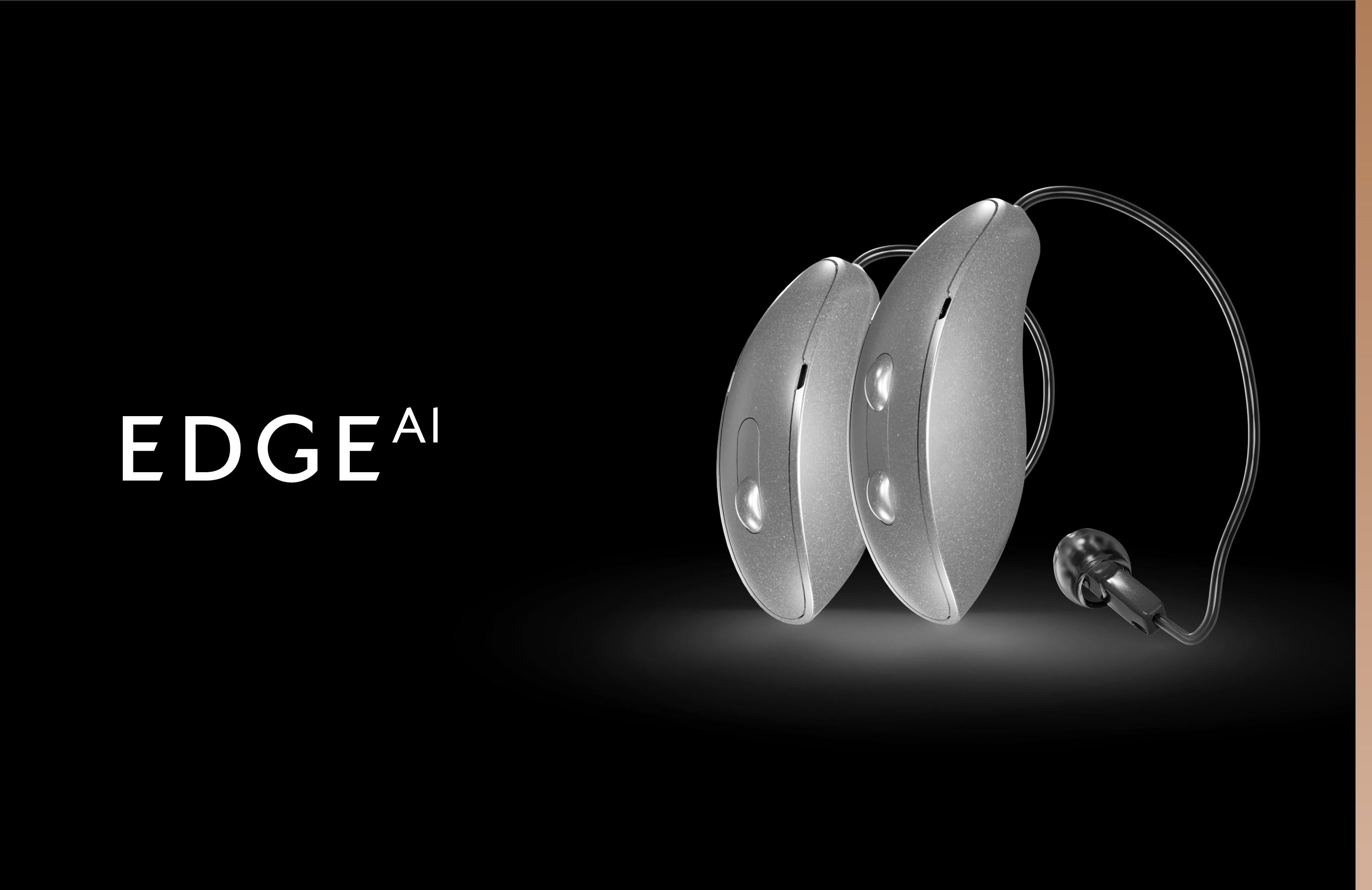 Starkey hearings aids with Edge AI.