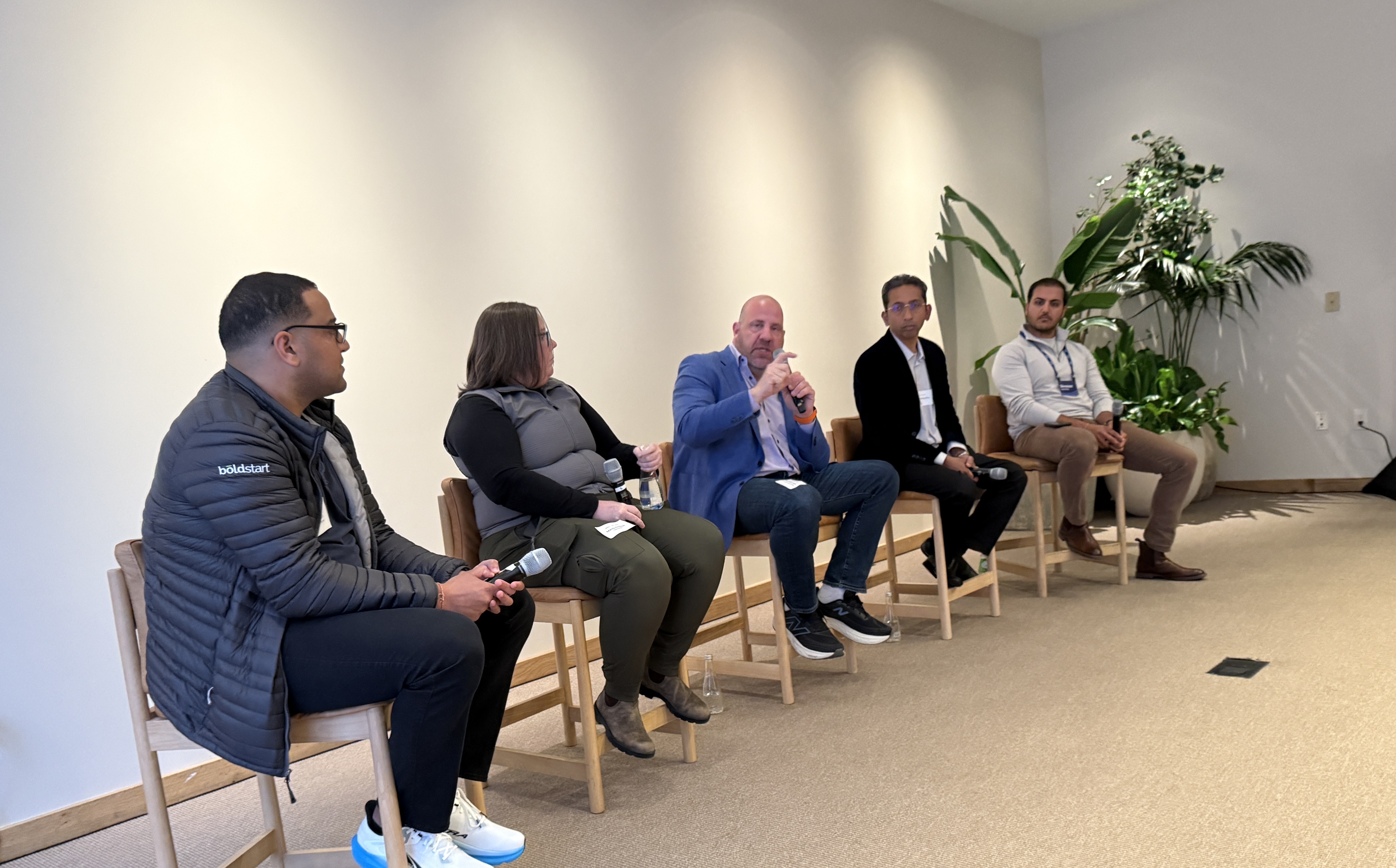 Panelist talking at RSA Kickoff panel in San Francisco.